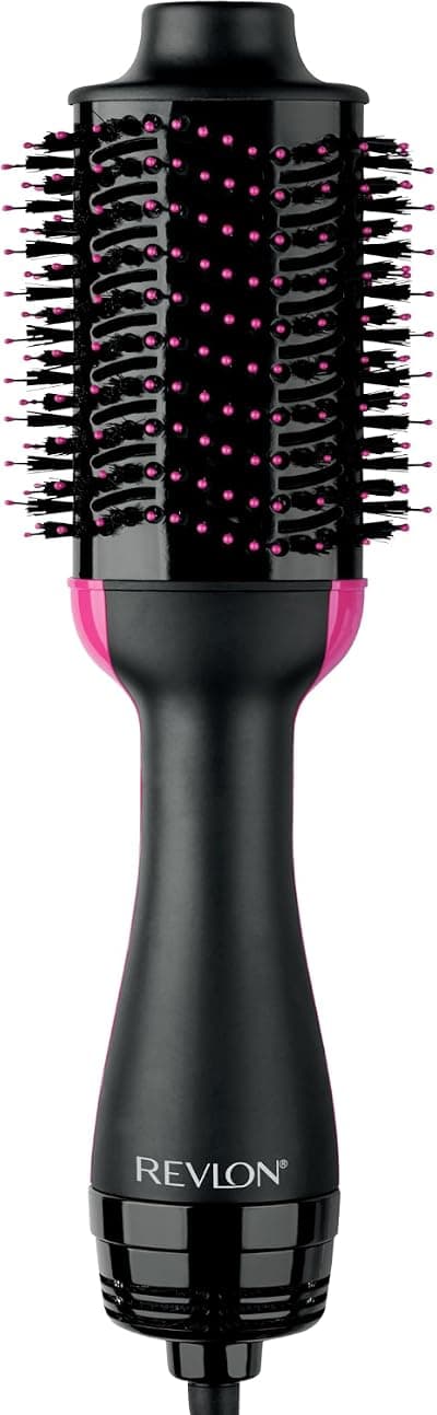 REVLON One-Step Volumizer Hair Dryer and Styler, 2.8 in Barrel, Black