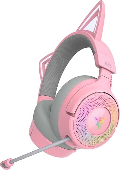Razer Kraken Kitty V3 Pro Wireless RGB Gaming Headset (Pink)