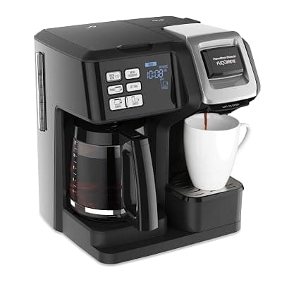 Hamilton Beach FlexBrew Trio 2-Way Drip & Single Serve Coffee Maker Black Gen 3
