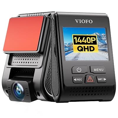 VIOFO A119 V3 Dash Cam, 2K Front Recording, GPS, True HDR Car Dashcam