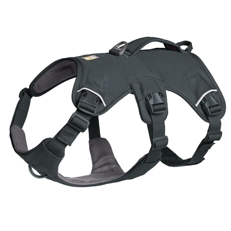 Ruffwear, Web Master Dog Body Harness, Basalt Gray, XX-Small Basalt Gray XX-Small