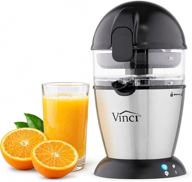Vinci Electric Juicer, Hands Free Automatic Compact Citrus Press Machine