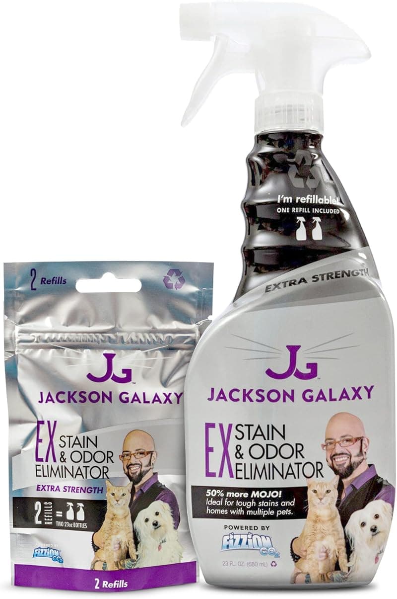 Jackson Galaxy EX Stain & Odor Eliminator Spray, 23 oz