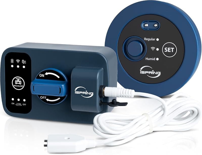 iSpring LS43WL Smart Leak Detector — Auto Water Shut-Off